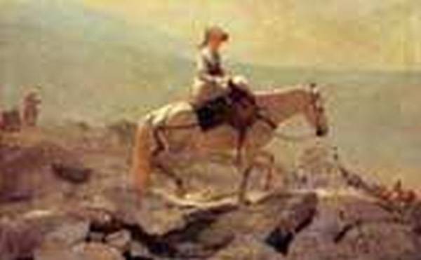 The Bridle Path White Mountains 1868